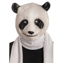Latexová maska panda